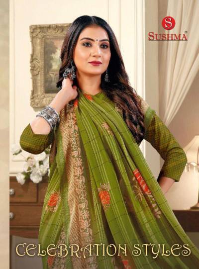 Celebration Styles By Sushma Fancy Casual Wear Saree Collection